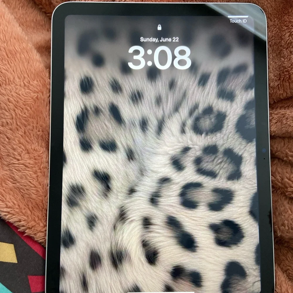 Apple Tablet with Black and Silver Frame